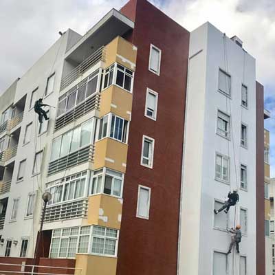 Obra de trabalhos verticais 1
