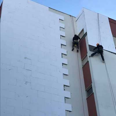 Obra de trabalhos verticais 3