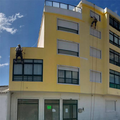 Obra de trabalhos verticais 6