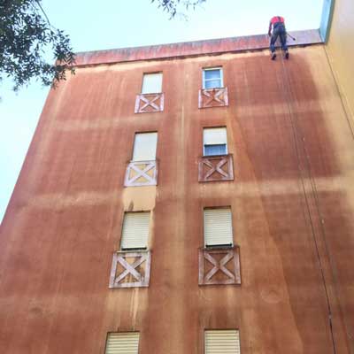 Obra de trabalhos verticais 8